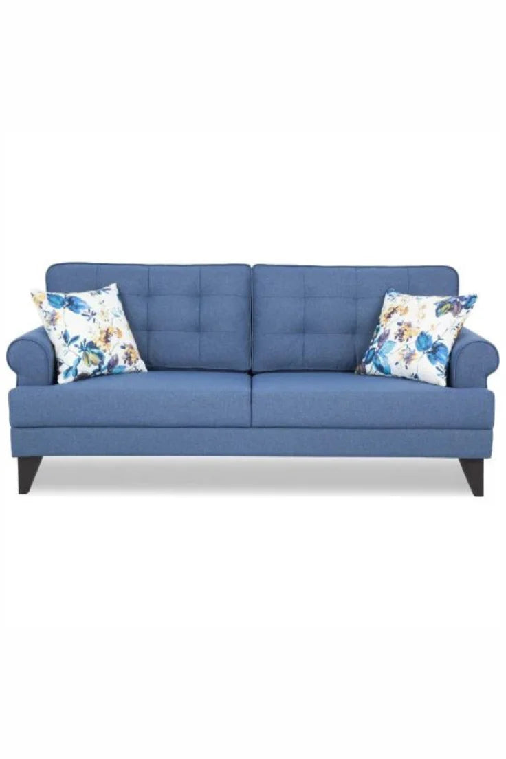Three Seater Sofa blue